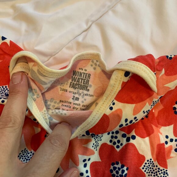 🌺 Winter Water Factory Organic Matching Family Poppy Bundle 3M, 12M, Adult S - Picture 2 of 11